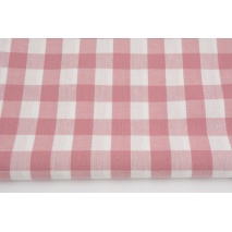 Cotton 100% double-sided old pink vichy check 2cm