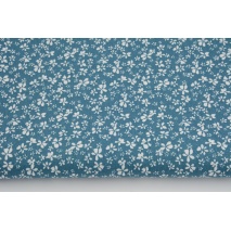 Cotton 100% flower petals on a dark blue background