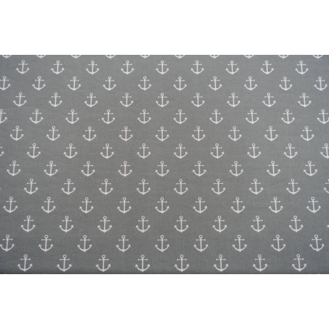 Cotton 100% anchors on gray background II quality
