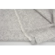 Stretch jacquard gray