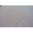 Knitwear, jersey tiny white stars on a dirty heather background II quality