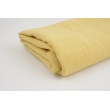 100% len jasny musztardowy 155g/m2