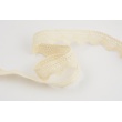 Cotton lace 18mm in a natural color