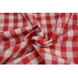 Cotton 100% double-sided red vichy check 2cm (2)