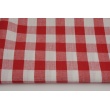 Cotton 100% double-sided red vichy check 2cm (2)