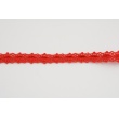 Cotton lace 12mm red