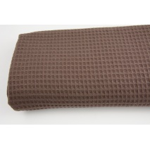 Cotton 100% waffle brown Q