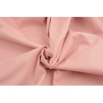Cotton 100% plain smoky pink