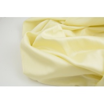 Cotton 100% plain pastel yellow sateen 220cm