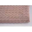 Jacquard pinched knitwear, pink