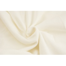 Knitwear, cuff fabric with elastane, plain creamy (sleeve)