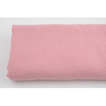 Double gauze 100% cotton, smoky pink