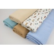 Cotton washed, toffee