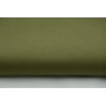 Drill, 100% cotton fabric in plain khaki colour II quality
