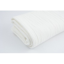 Quilted double gauze 100% cotton, creamy