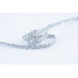 Ribbon braid, silver