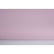 Bawełna prążkowana różowa jednobarwna