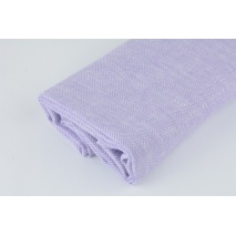 Twill, jodełka, lila 55% len, 45% bawełna