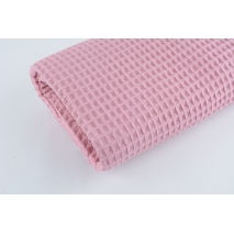 Cotton 100%, waffle light lipstick pink