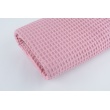 Cotton 100%, waffle light lipstick pink
