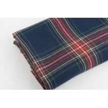 Tartan, navy blue L