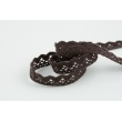 Cotton lace 15mm, brown T