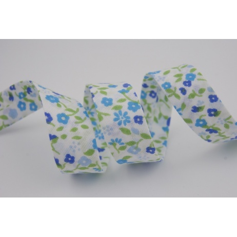 Cotton bias binding blue meadow Cotton bias binding blue meadow