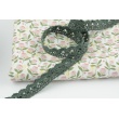 Cotton lace 15mm, gray green T