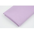 Cotton 100% mini dots on a violet background, poplin