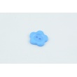 Button flower 2cm, blue