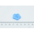 Button flower 2cm, blue