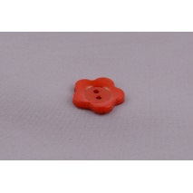 Button flower 2cm, red