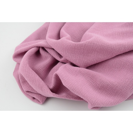 100% cotton, blueberry pink, openweave finish