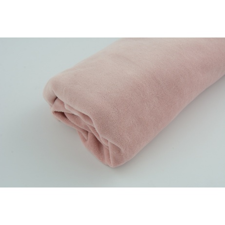 Nicky velour dirty pink, 160cm