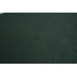 Cotton 100%, waffle fabric, plain bottle green color