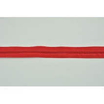 Zipper tape 3mm red