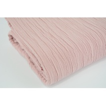 Quilted double gauze 100% cotton, dusty rose