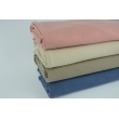 Looped knitwear plain, jeans 250g/m2