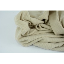 Ribb cotton/elastane, light beige