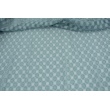 Lace Fabric, Dots, Blue