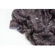 Lace Fabric, Eggplant