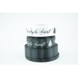 Satin ribbon 25mm x 32m, black