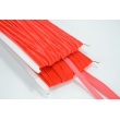 Velvet ribbon, red 1cm