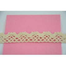 Cotton lace 20mm, natural