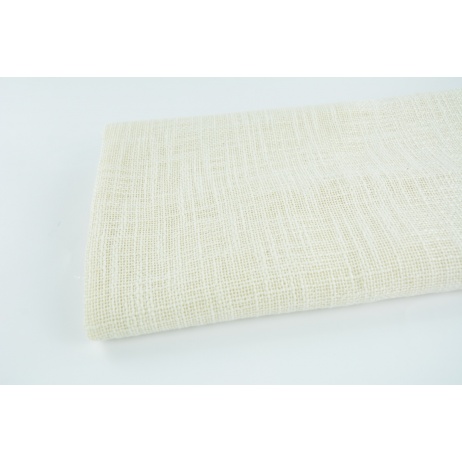 Cotton SLUB fabric, creamy