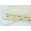 Cotton SLUB fabric, creamy