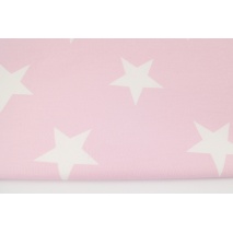 Home Decor, big stars on a pastel pink background 220g/m2 II quality