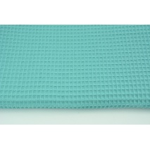Cotton 100% waffle sea turquoise CZ 160 cm II quality