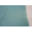 Cotton 100% waffle sea turquoise CZ 160 cm