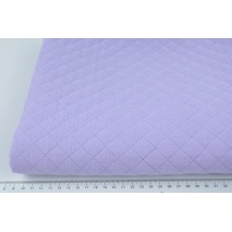 Quilted cotton double gauze / wadding / poplin violet